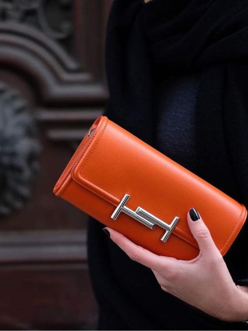 Tod’s Double T Leather Wallet